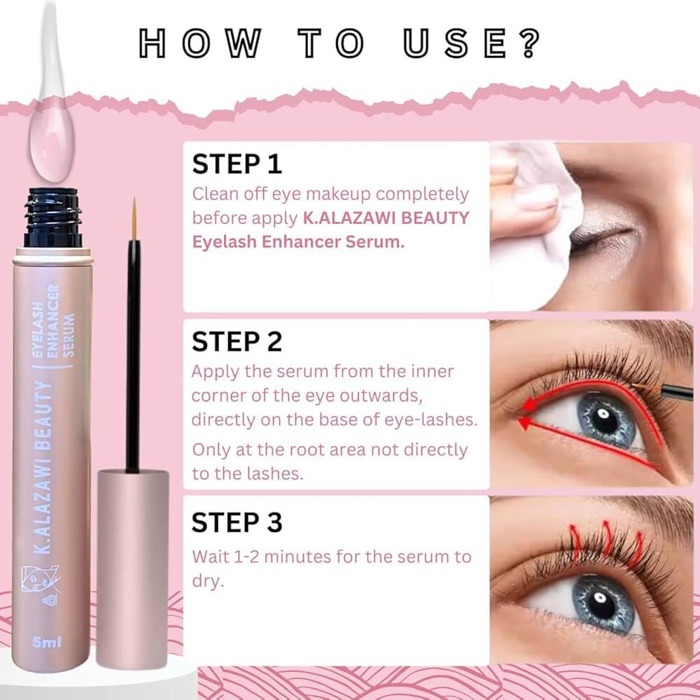 K.Alazawi Beauty Eyelash serum 5ml