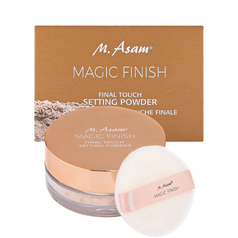 M.Asam Magic Finish Setting Powder Final Touch 15g,  Perfect Blend Concealer 3g